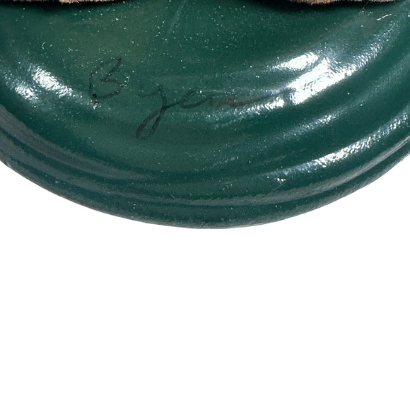 Vintage Byers Choice Carolers Native American Indian Boy w/ Fish Figurine Signed - Picture 11 of 11